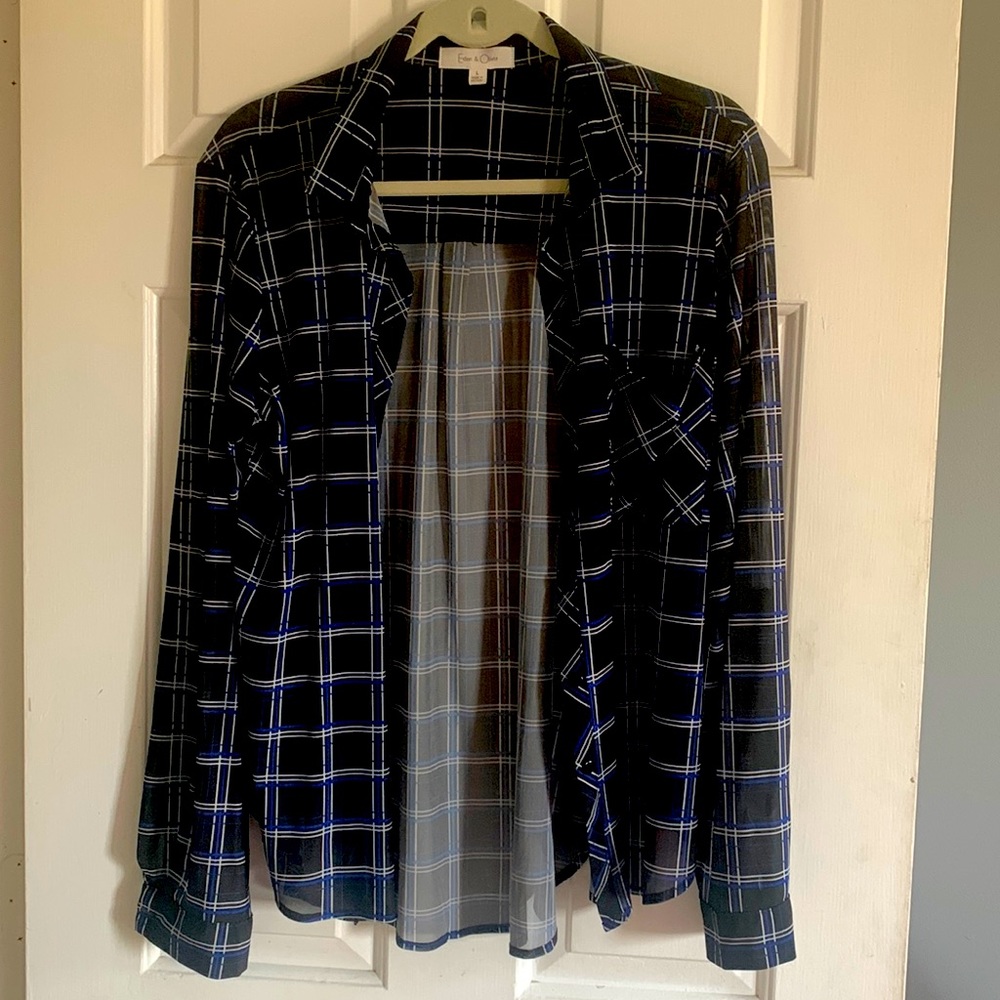 Long sleeve blouse
